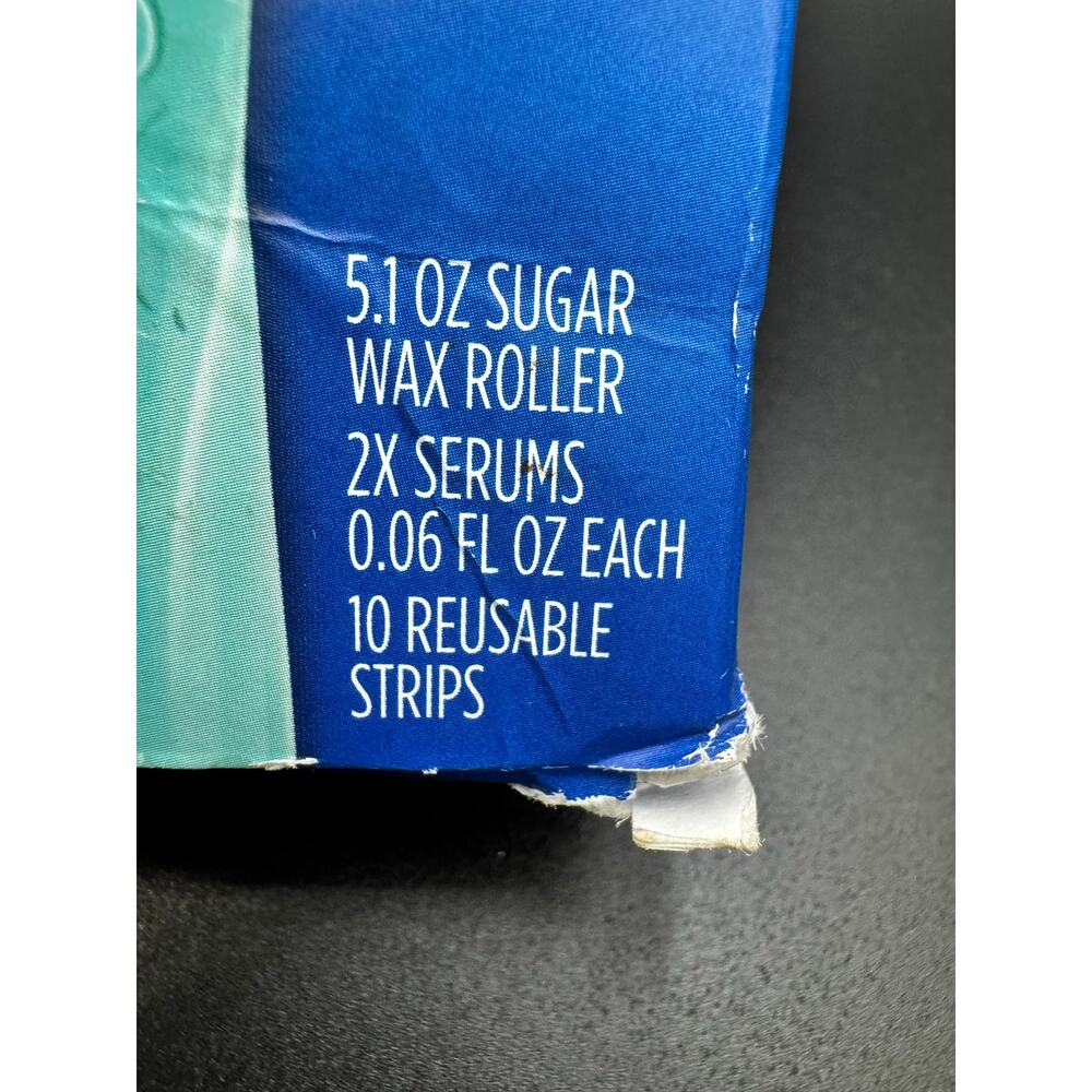 NWT Hydro Silk Sugar Wax Roller, 2 Serums, & 10 Reusable Strips - Picture 3 of 7